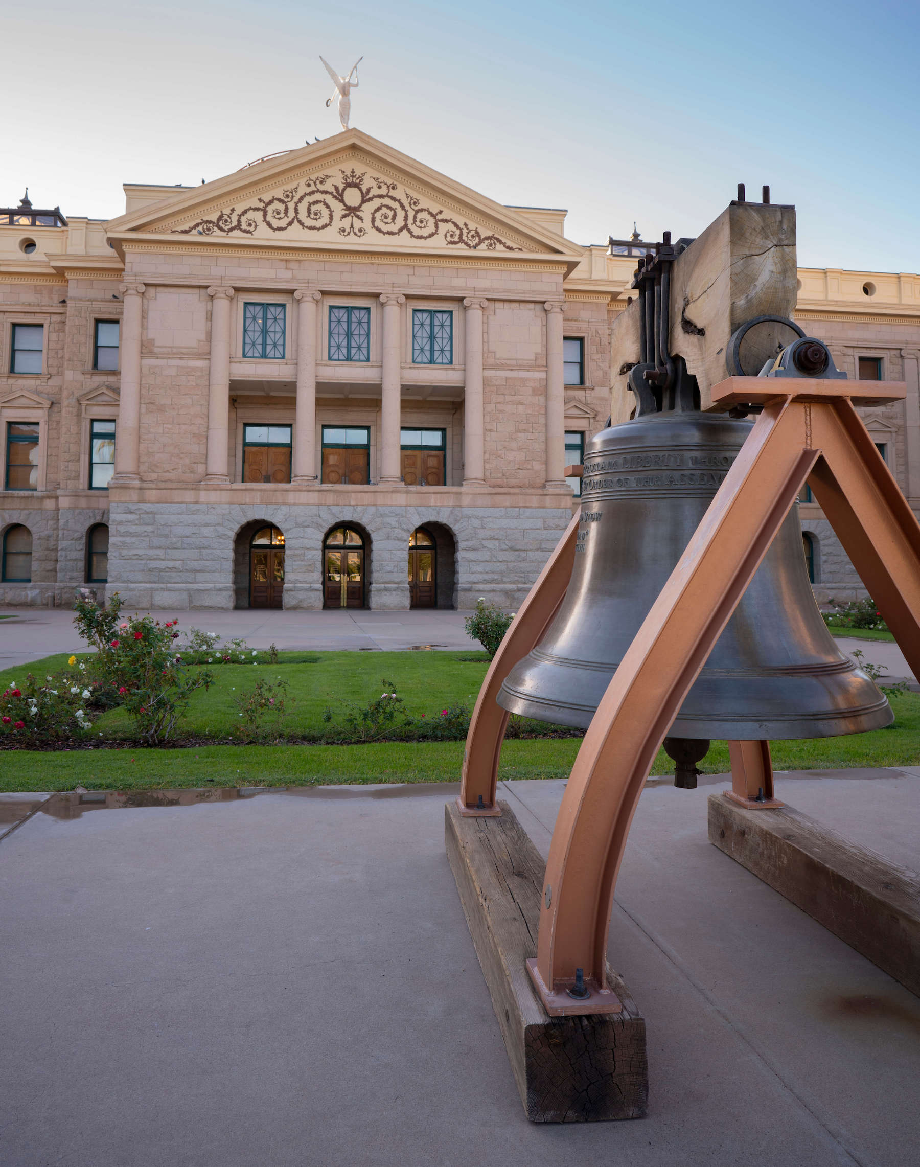 Arizona State Capitol and bell